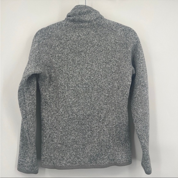 Patagonia Better Sweater Women's Small 1/4 Zip Fleece Birch Gray Pullover GORP - Picture 5 of 5